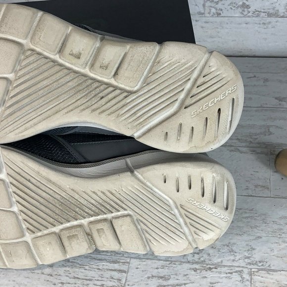 Skechers SN 52937S Gray Slip On Dual Lite Relaxed Fit Men's Sz 9 - Picture 11 of 12